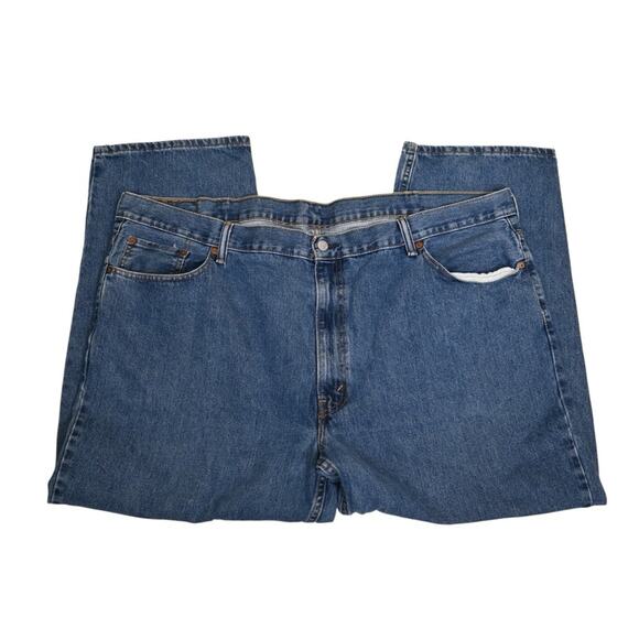 Levi's Men's 48X29 Vintage 550 Relaxed Fit Straight Leg Jean - Picture 4 of 10